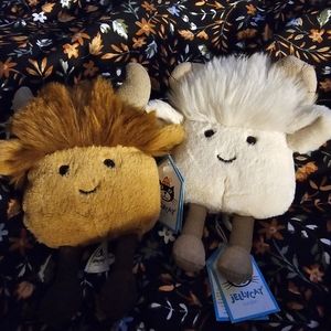 BNWT jellycat amuseable set of 2